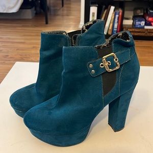 Platform booties